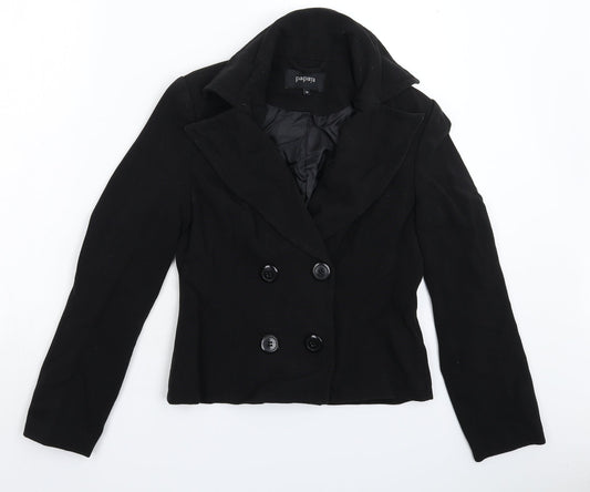 Womens UK Size 10 Papaya Black Jacket