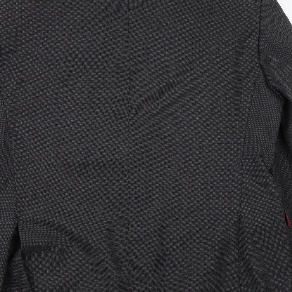 Mens UK Size M M&S Regular Grey Suit Jacket