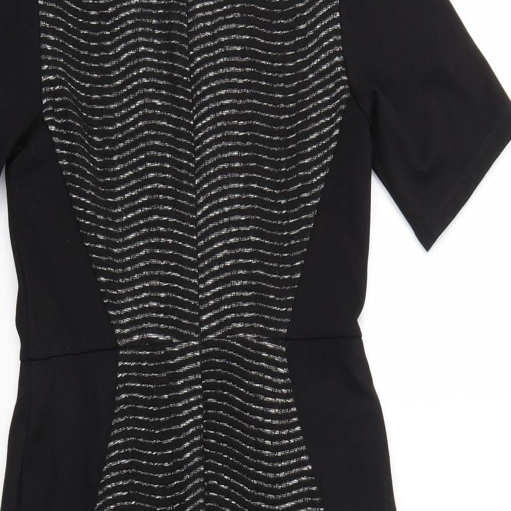 Monsoon Womens Black Fit & Flare Size 12