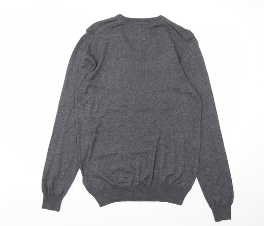 Mens UK Size S M&S Grey Pullover Sweatshirt