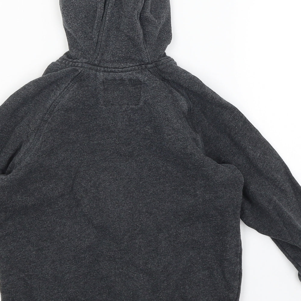 TU Boys Grey Full Zip Hoodie Size 4 Years
