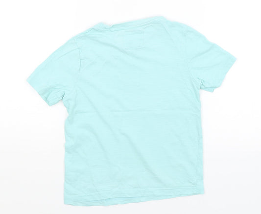 TU Boys Blue Basic T-Shirt Size 3-4 Years - Surf-A-Saurus