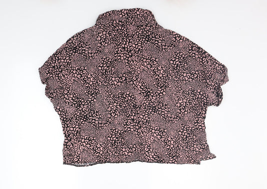 Womens UK Size 20 Matalan Pink Basic Button-Up