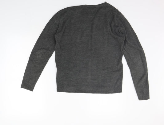 Atmopshere Womens Grey Pullover Jumper Size 12