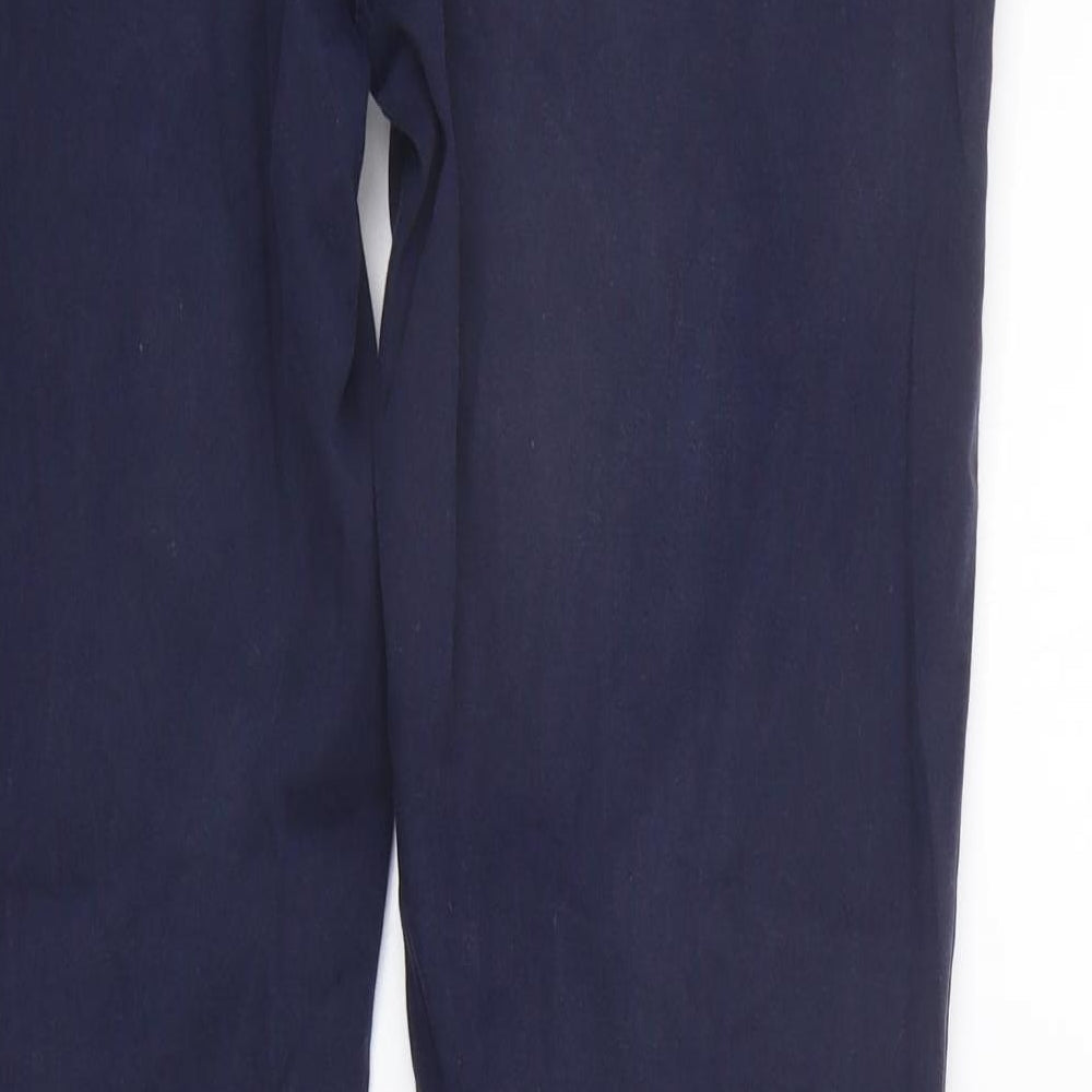 NEXT Womens Blue Trousers Size 10 L27 in