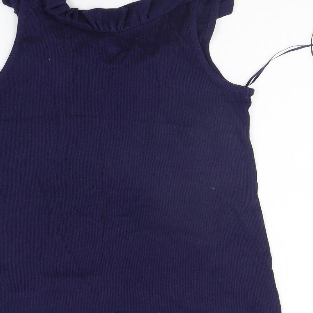 F&F Womens Blue Basic Tank Size 10