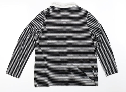 Womens UK Size L BM Black Pullover Jumper
