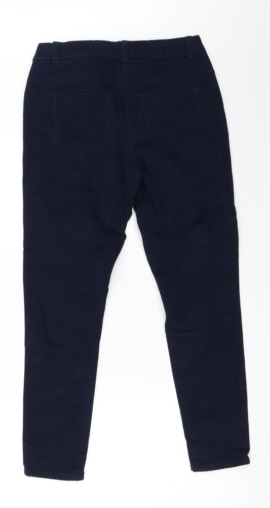 George Womens Blue Skinny Jeans Size 10 L27 in