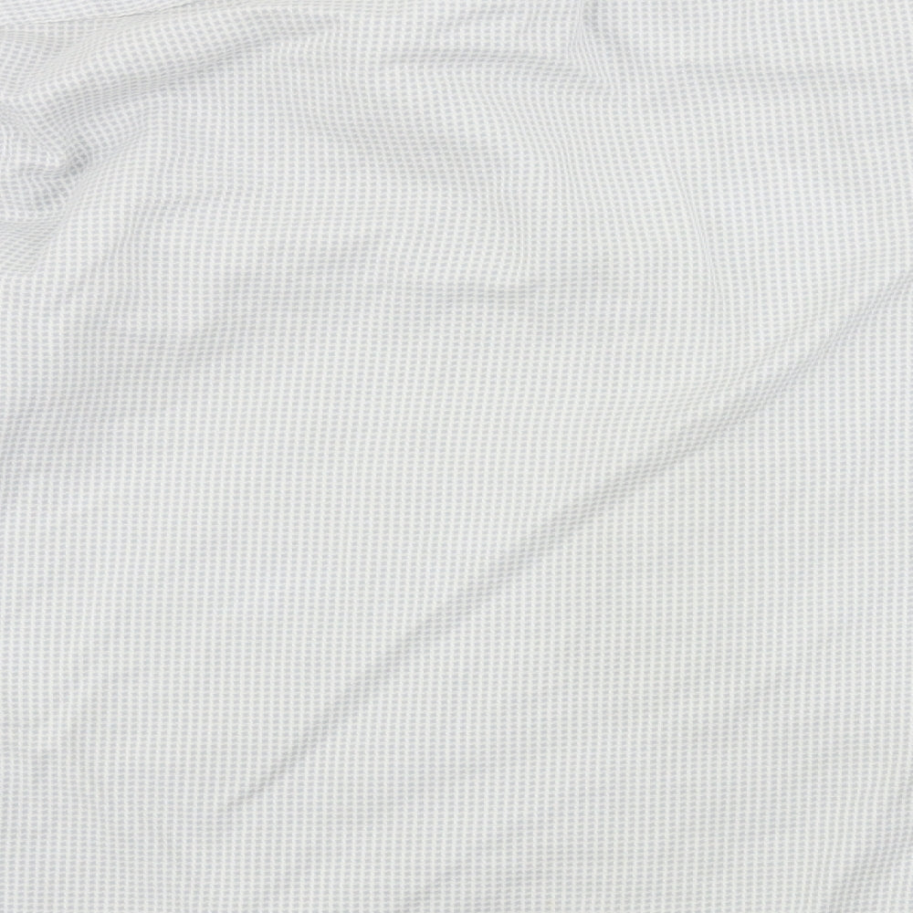 STVDIO Mens Grey Button-Up Size 16