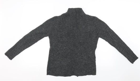 Womens UK Size 12 Redoute Grey Cardigan Jumper