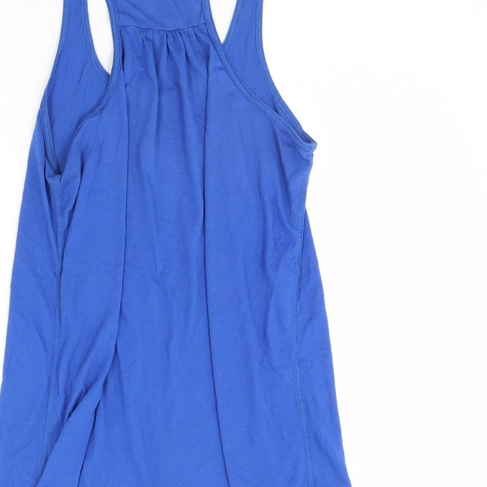 Womens UK Size L Bella Blue Basic Tank