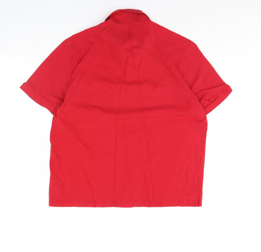 George Mens Red Polo Size 2XL