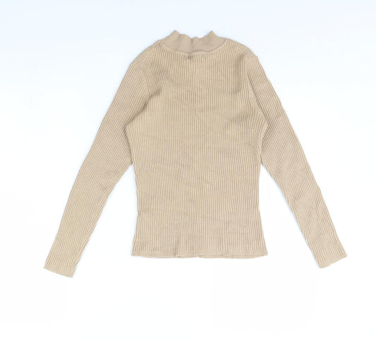 Primark Womens Beige Pullover Jumper Size L