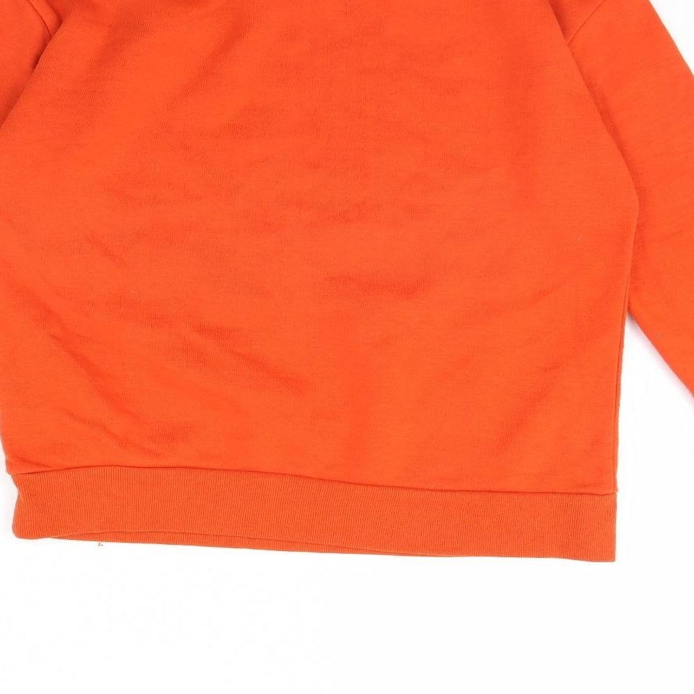 Primark Womens Orange Pullover Jumper Size 8