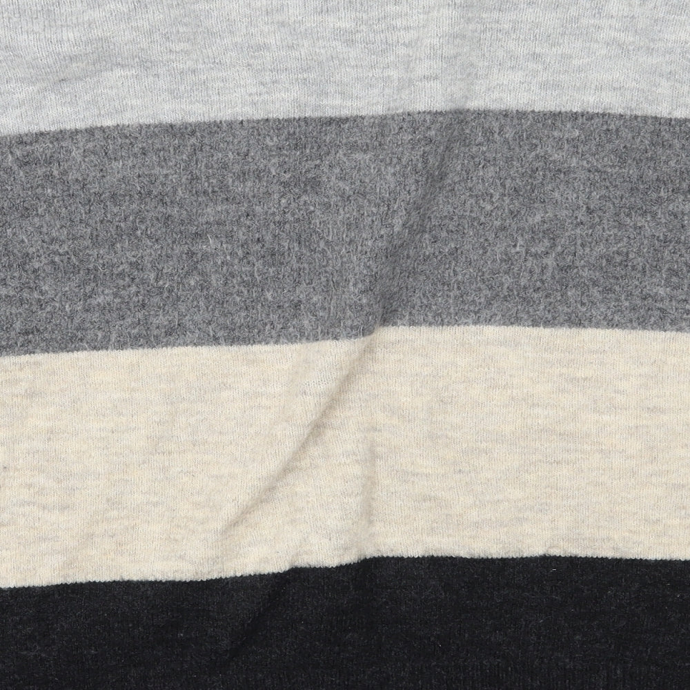 H&M Mens Grey Pullover Jumper Size M