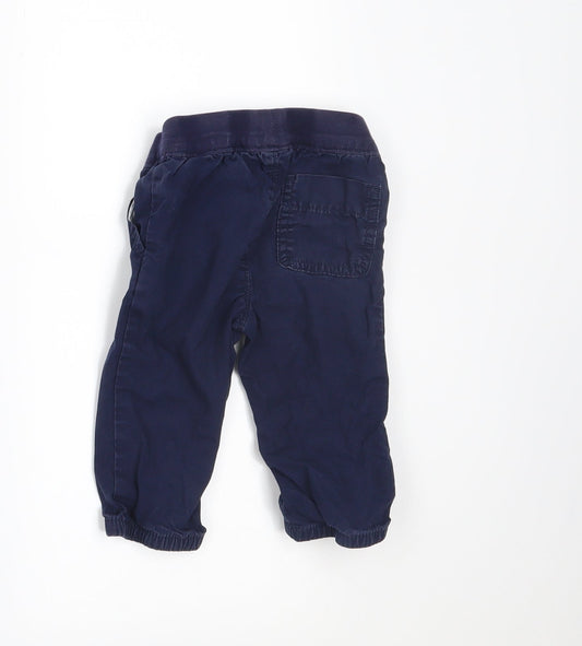 Gap Baby Blue Jogger Trousers Size 9-12 Months
