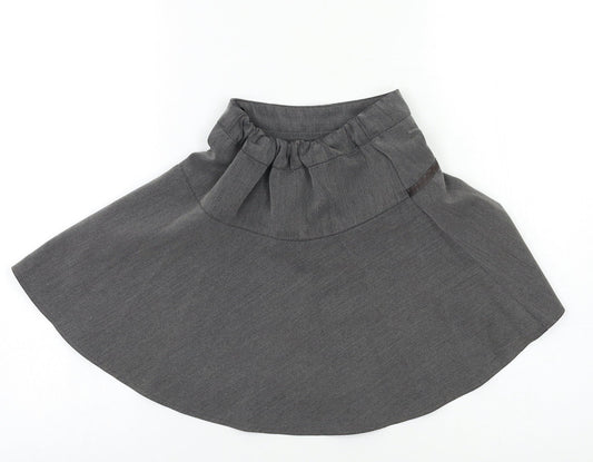 George Girls Grey Flare Skirt Size 4-5 Years
