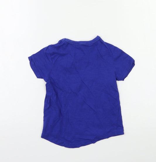 George Baby Blue Basic T-Shirt Size 12 Months