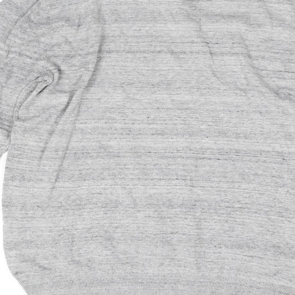 Matalan Mens Grey Knit Pullover Jumper Size M
