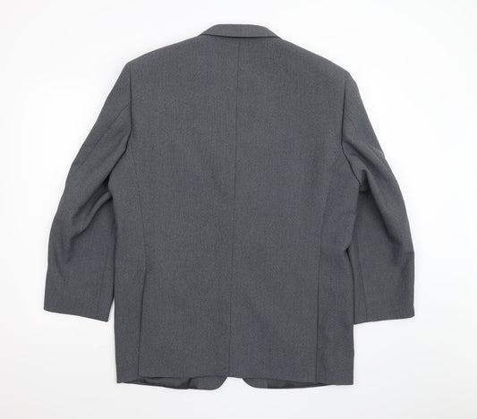 Mens UK Size 42 Greenwoods Regular Grey Suit Jacket