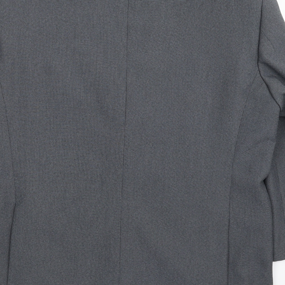 Mens UK Size 42 Greenwoods Regular Grey Suit Jacket