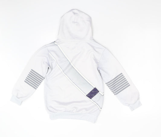Xuan Boys Grey Pullover Hoodie Size 11 Years