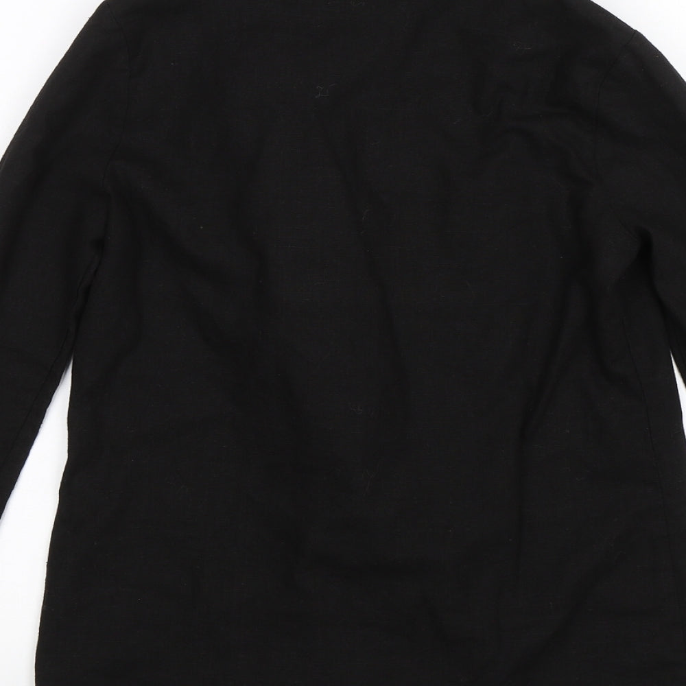 Womens UK Size 8 PRETTYLITTLETHING Black Jacket