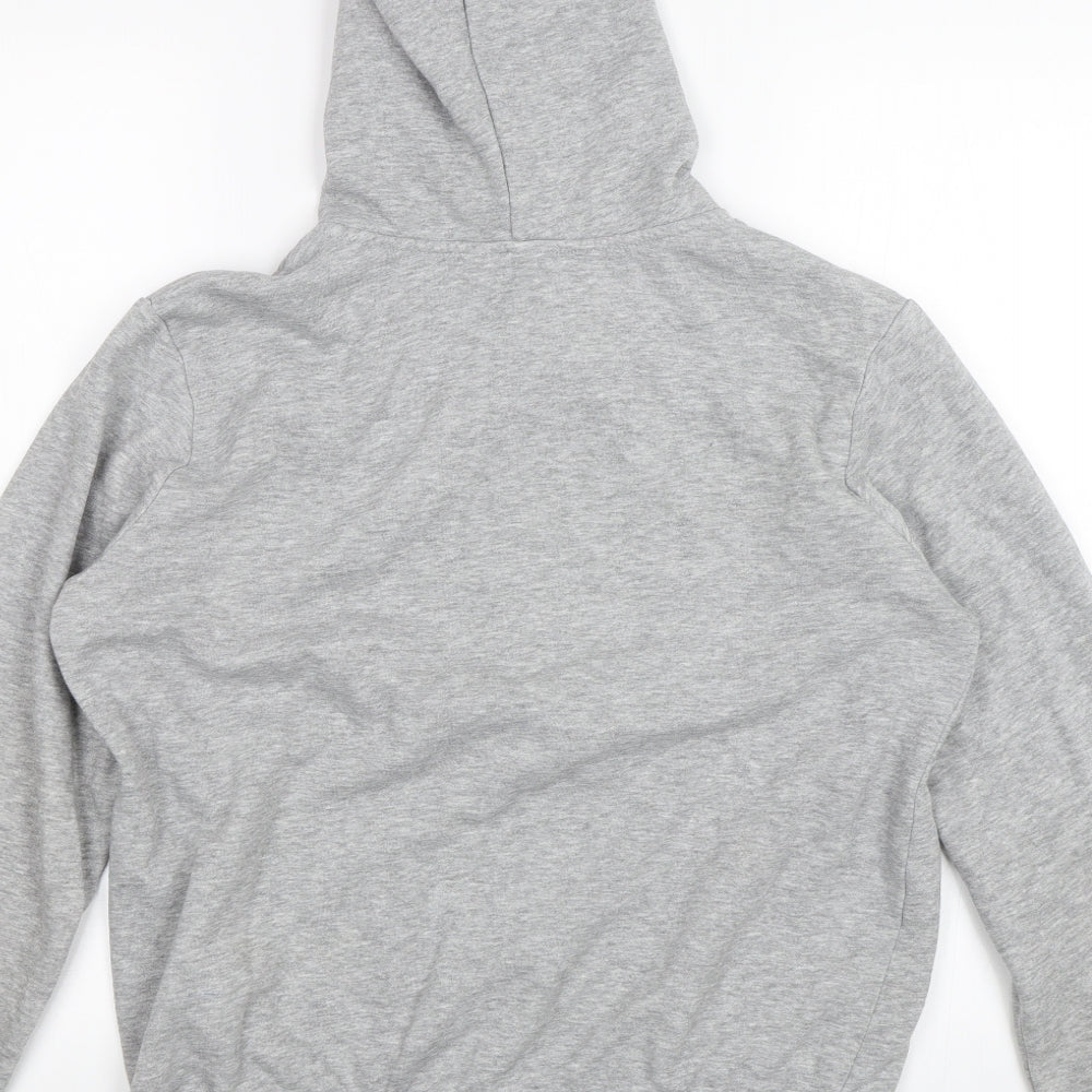 Divided Womens Grey Full Zip Hoodie Size S