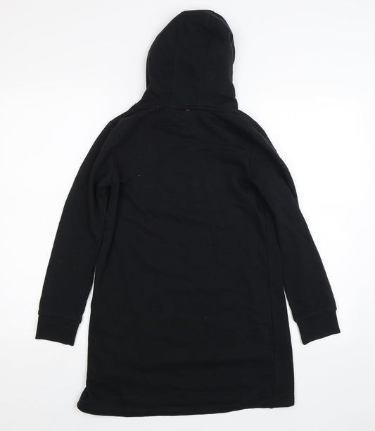 Pepperts! Girls Black Pullover Hoodie Size 13-14 Years - NYC