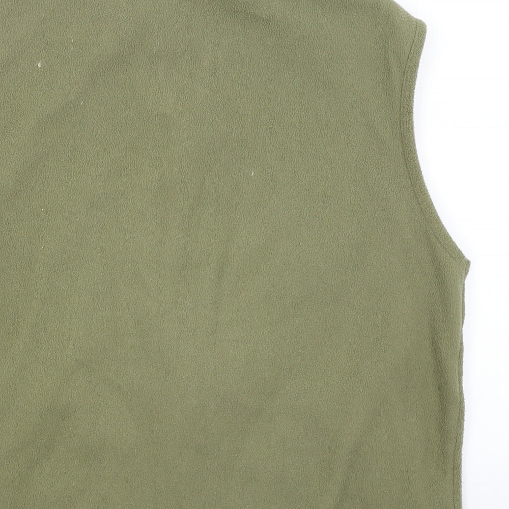 Womens UK Size M Bonmarché Green Full Zip Jumper