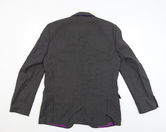 Alfred Brown Mens Grey   Jacket Blazer Size 42