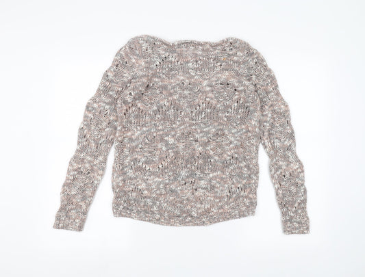 Womens UK Size 6 New Look Grey Pullover Jumper