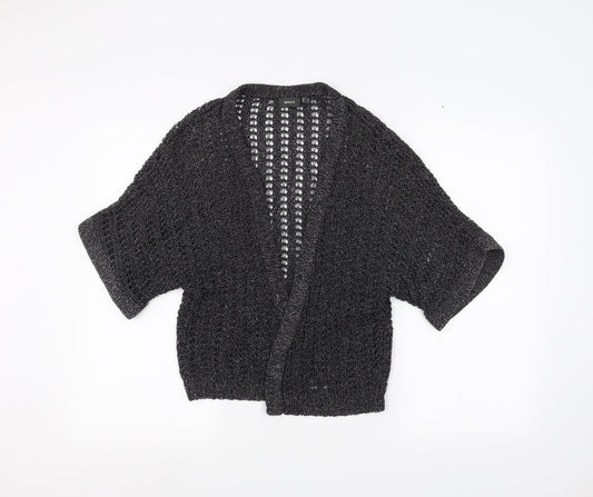 Womens UK Size S Mexx Black Cardigan Jumper