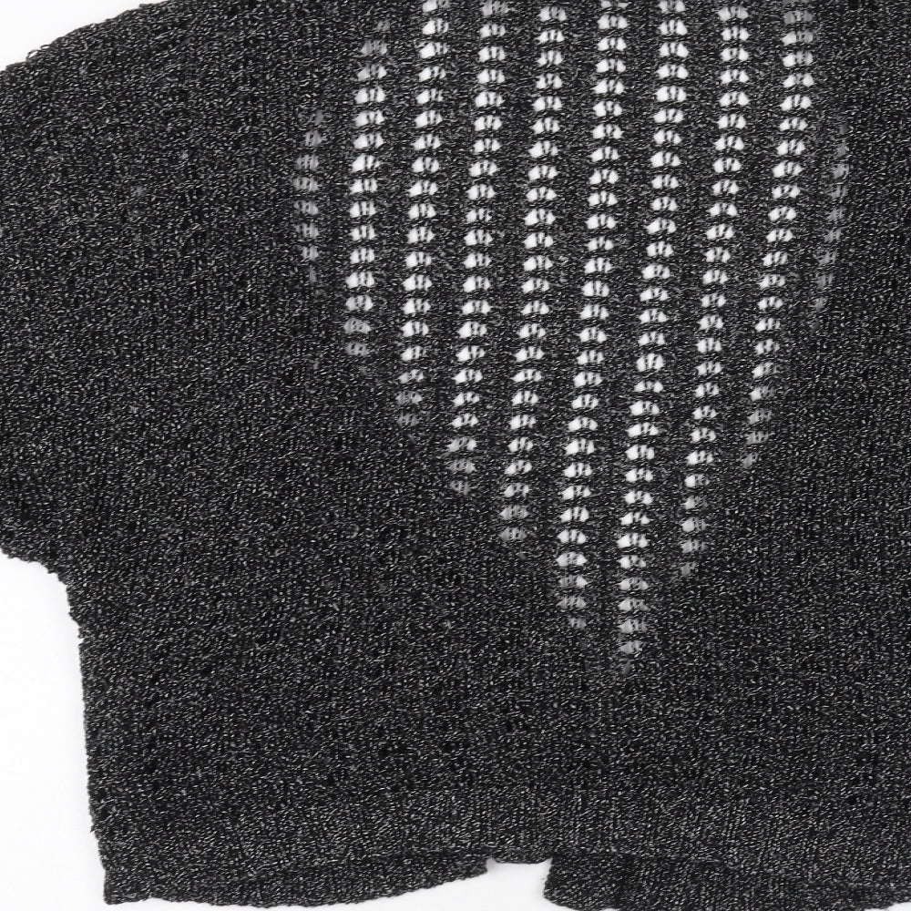 Womens UK Size S Mexx Black Cardigan Jumper