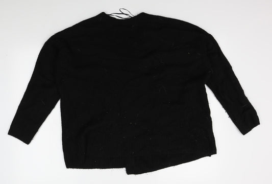 George Womens Black Cardigan Jumper Size L
