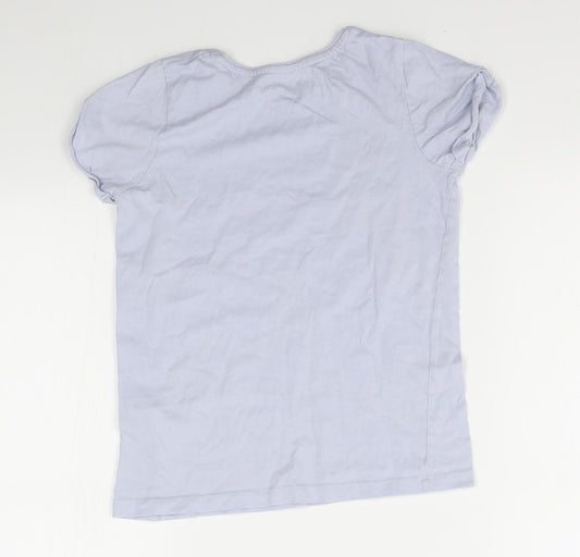Primark Girls Grey Basic T-Shirt Size 10-11 Years - My unicorn ate my homework