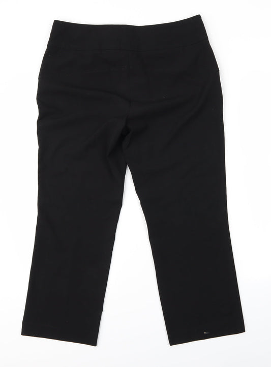 NEXT Womens Black Trouser Suit Suit Trousers Size 10 L30 in