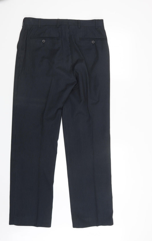 Skopes Mens Blue Trousers Size 32 in L31 in