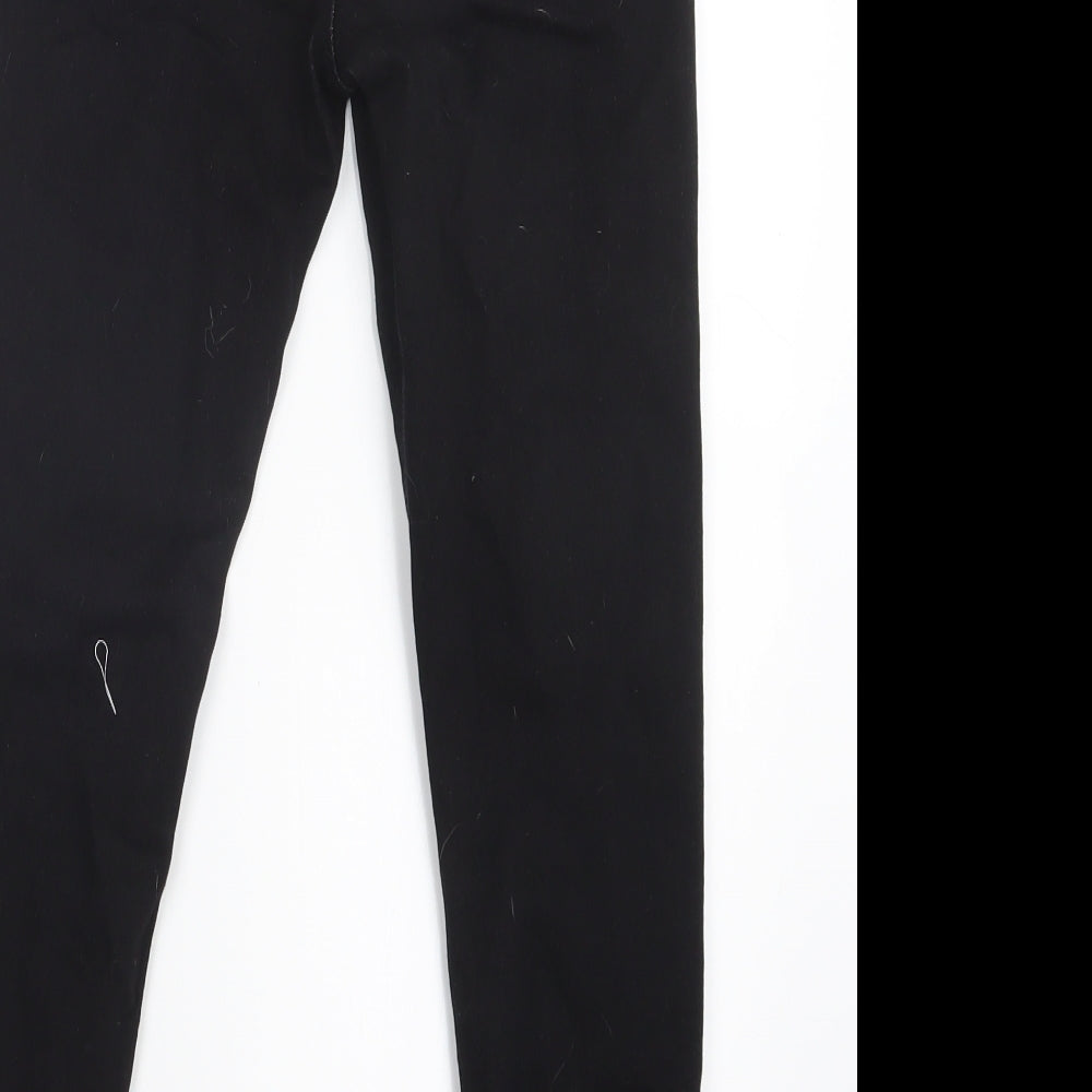Denim Co. Girls Black Denim Skinny Jeans Size 10-11 Years