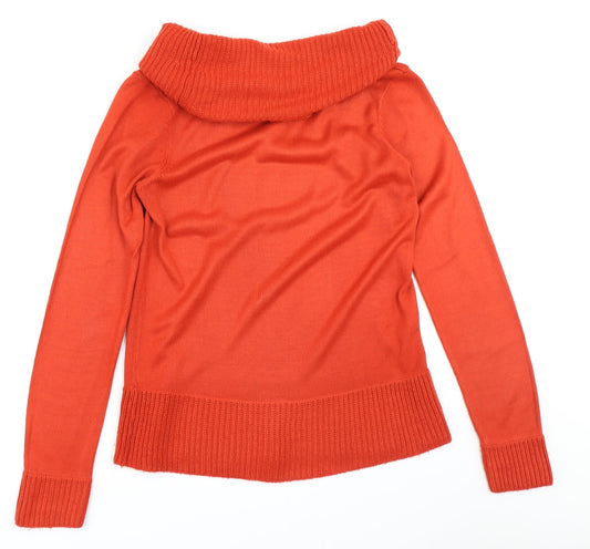 BHS Womens Pink Knit Pullover Jumper Size 12