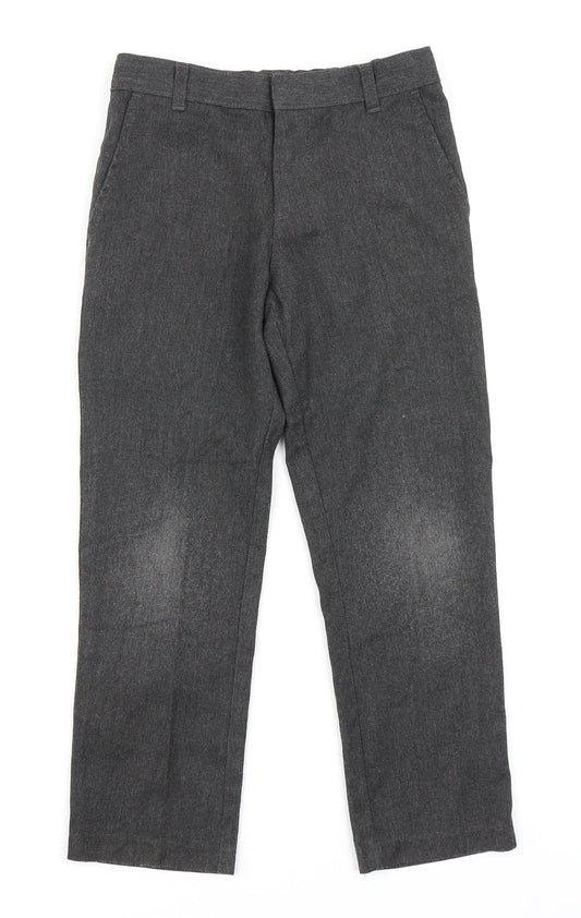 George Boys Grey Dress Pants Trousers Size 5-6 Years