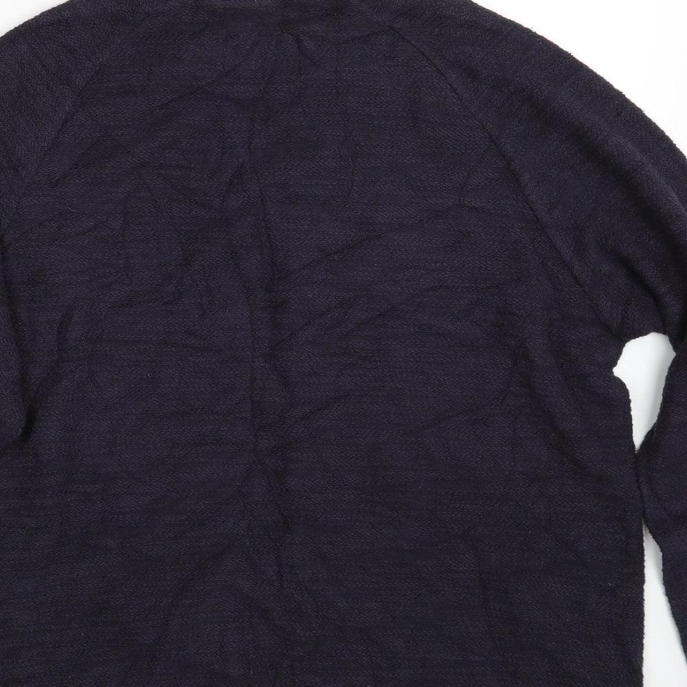 Cedar Wood State Mens Blue Pullover Jumper Size L