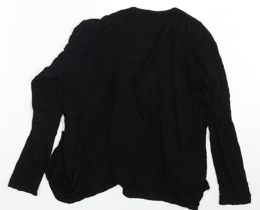 La-Rose Womens Black Cape Jumper Size XL