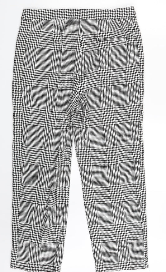 Womens UK Size 14 M&S Regular Fit White Trousers