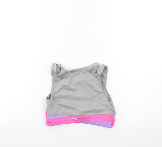 SOULUXE Girls Grey Basic Tank Size 8 Years