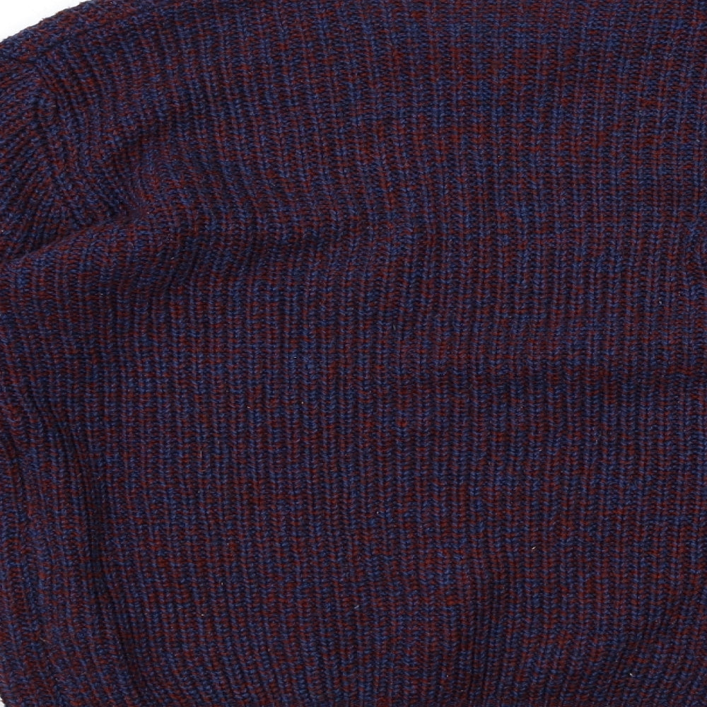 Cedar Wood State Mens Blue Lace Pullover Jumper Size S