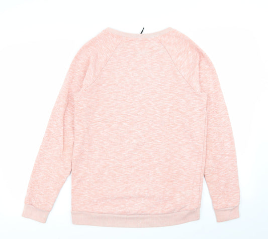 Womens UK Size S woolworths Pink Pullover Jumper