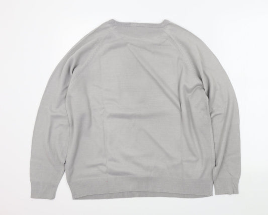 Womens UK Size 14 Wardrobe Grey Pullover Jumper