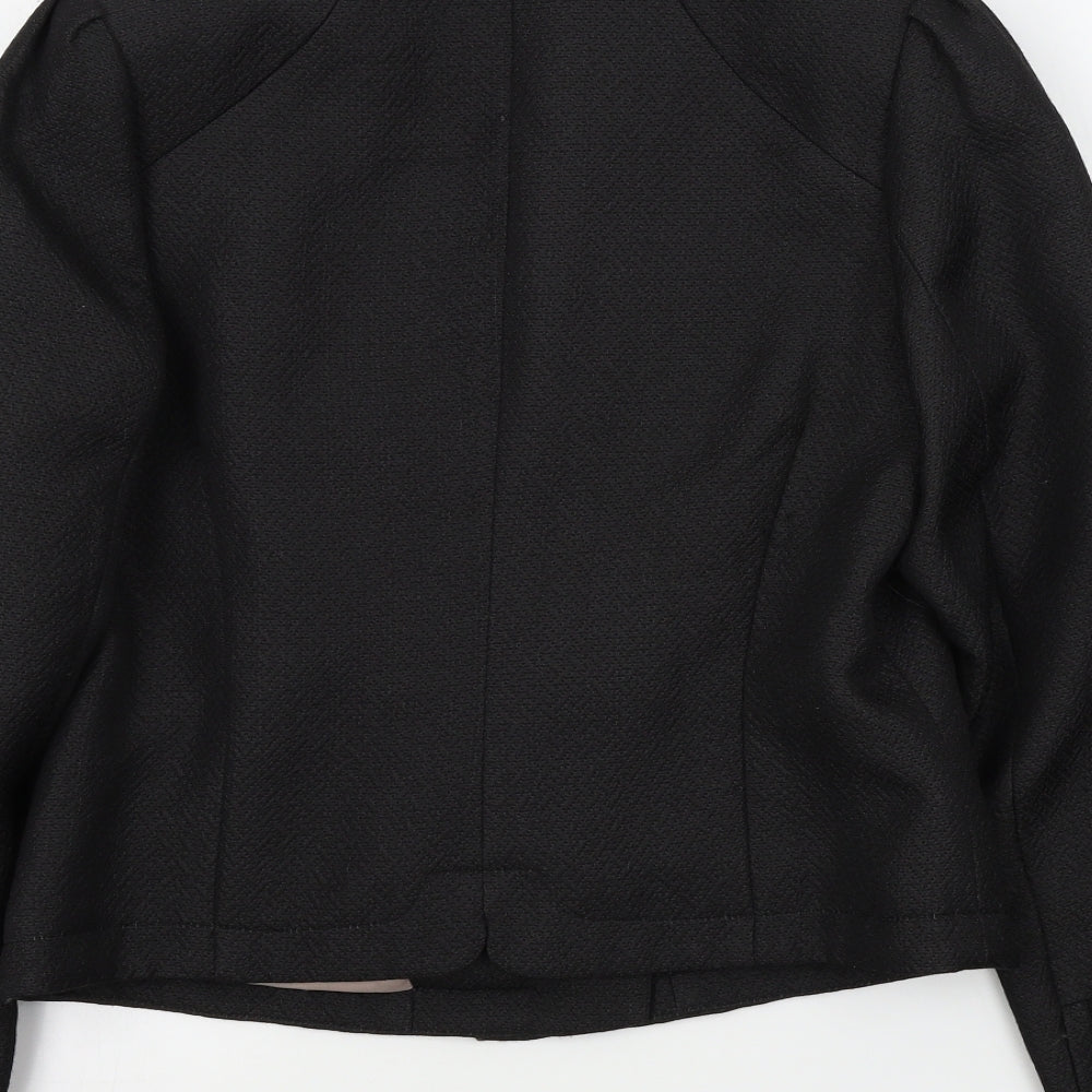 Coast Womens Black Colourblock Jacket Blazer Size 10