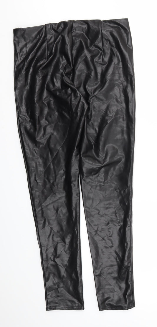 IN VOUGE Womens Black Trousers Size L L29 in